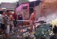 Kebakaran di Loram Wetan. Foto: ist