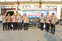 Lima truk tangki diberangkatkan Polres Kudus membawa total 33 ribu liter air bersih untuk membantu memenuhi kebutuhan warga Desa Glagahwaru, Kecamatan Undaan.. Foto: Polres Kudus