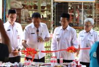 Peresmian kandang ayam petelur di kawasan Dugoh Sintru, Desa Kandangmas, Kecamatan Dawe, Kabupaten Kudus, Rabu (16/9/2026). Usaha budidaya ayam petelur tersebut dikembangkan melalui program ketahanan pangan dengan anggaran Dana Desa sebesar Rp250 juta. Foto: JP