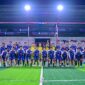 Sang Surya FC bersama Lazismu Kudus menggelar Charity Match – Kick for Humanity di Lapangan Bacin, Kudus, Sabtu (19/9/2026). Foto: JP