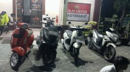 Foto barang bukti di Polsek Jati. Foto: Polres Kudus