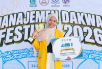 Nabila Fathimatuz Zahro, mahasiswa UMKU yang berhasil menyabet 3 juara dalam sejumlah perlombaan tingkat nasional dalam waktu satu bulan. (Foto: Istimewa) 