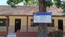 Proses rehab sekolah di Kabupaten Kudus. (Foto: J05) 