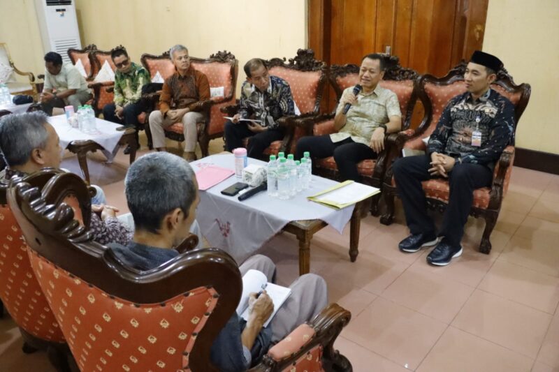 Audiensi pengurus KDKMP Kabupaten Kudus dengan Bupati Sam'ani Intakoris, Rabu, 6/10/2026. (Foto: Istimewa) 