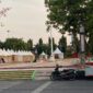 Alun-alun Simpang Tujuh Kudus. (Foto: J05) 