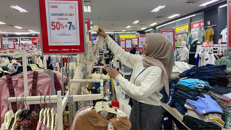 Great Sale 2026 dalam rangka memperingati Hari Jadi Kota Kudus ke-477. (Foto: J05) 