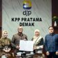 Nota kesepakatan antara BRI BO Demak dengan KPP Pratama (Foto:Istinewa)