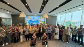Para peserta kegiatan Business Matching Komoditas Padi di Aula BRI KC Demak (Foto:Istimewa)