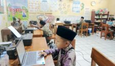 Peserta lomba MAPSI SD tingkat Kabupaten Kudus. (Foto: J05) 