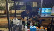 PKL Coffee Street di Kabupaten Kudus. (Foto: JP) 