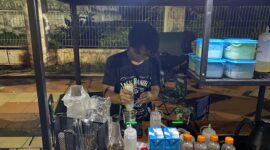 PKL Coffee Street di Kabupaten Kudus. (Foto: JP) 