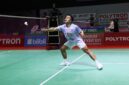 Pebulu tangkis tunggal putra Indonesia, Anthony Sinisuka Ginting, memastikan tiket ke babak 16 besar Polytron Kudus Indonesia Masters 2026 setelah menaklukkan wakil Chinese Taipei, Zheng Ying Wu, pada babak 32 besar, Rabu, 21/10/2026. (Foto: Istimewa) 