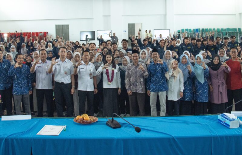 Foto Bersama saat acara Seminar Kesehatan Mental yang digelar HMPS BKPI UIN Sunan Kudus di Laboratorium Terpadu Lantai 5, Rabu (21/10/2026). Foto: ist