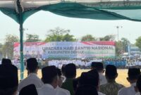 Apel Hari Santri Nasional di Alun-alun Demak (Foto:Istimewa)