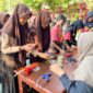 Siswa SMP 1 Jati, Kudus mengikuti edukasi pemilahan sampah dan praktik daur ulang dalam program KereseK Goes to School yang digelar KereseK ID, Sabtu (3/10/2026). Foto: JP