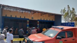 Foto: Lokasi TKP Konter HP. Foto: ist